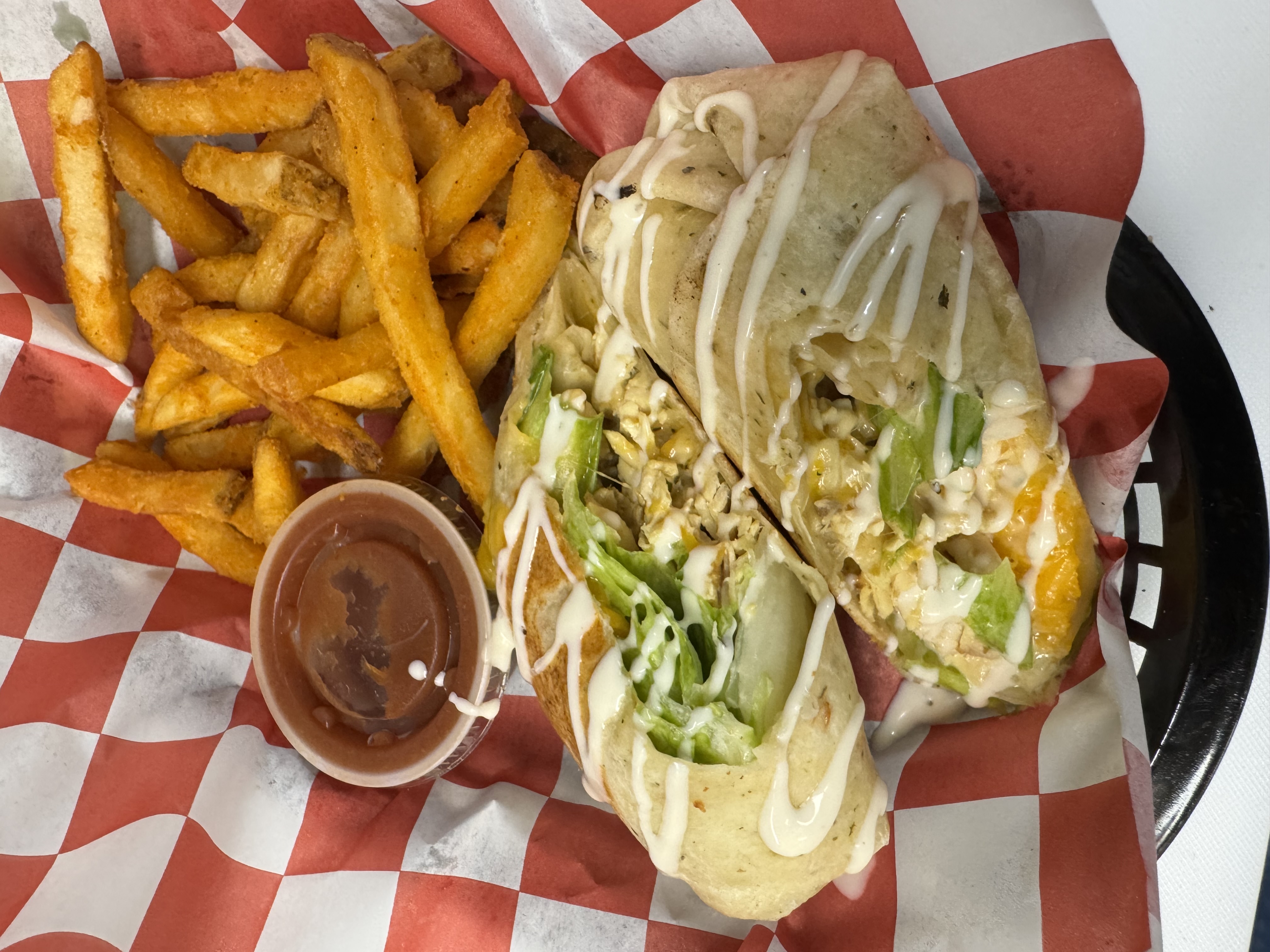 Garlic & Herb Chicken Wrap